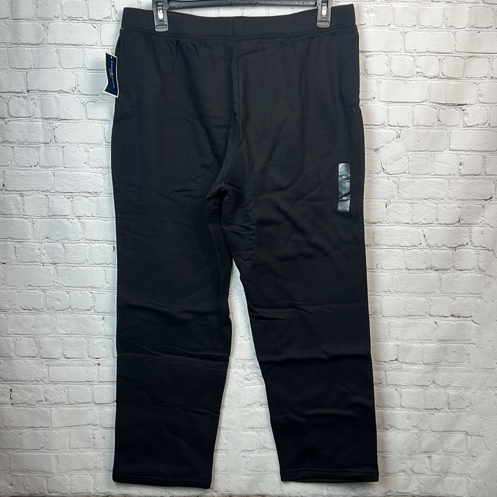 Karen Scott Sport Black Fleece Pull On Sweatpants Size XL - Picture 5 of 5